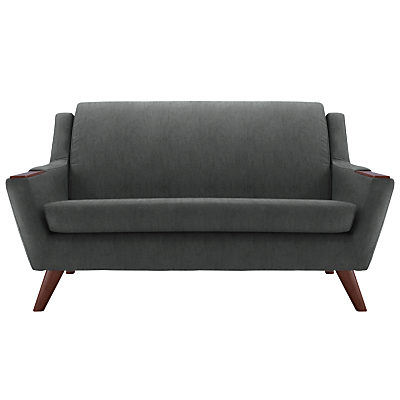 G Plan Vintage The Fifty Five Small 2 Seater Sofa Velvet Smoke